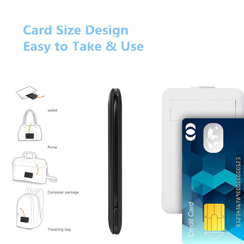 Multifunctional Travel Survival Card All-in-One Data Cable